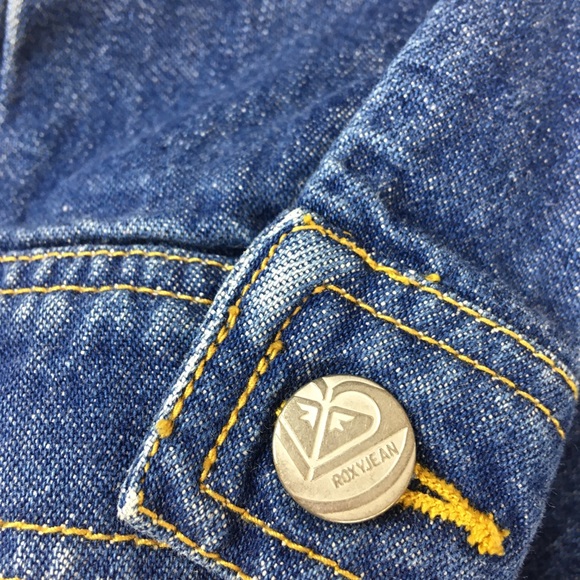 Roxy Quicksilver Teenie Wahine Girls Denim Jacket - Picture 9 of 9